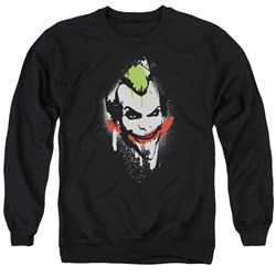 Arkham City - Mens Spraypaint Smile Sweater