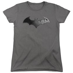 Arkham City - Womens Bat Logo T-Shirt