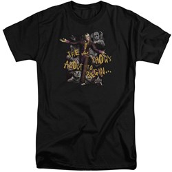 Arkham City - Mens About To Begin Tall T-Shirt