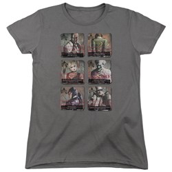 Arkham City - Womens Arkham Lineup T-Shirt