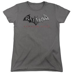 Arkham City - Womens Logo T-Shirt
