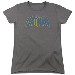 Batman - Womens Sketch Logo T-Shirt
