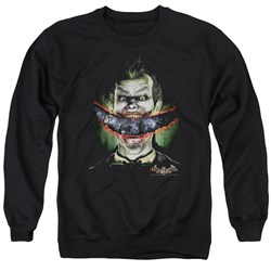 Batman - Mens Crazy Lips Sweater