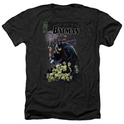 Batman - Mens Cover #516 Heather T-Shirt