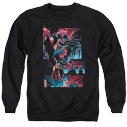 Batman - Mens Dark Knight Panels Sweater