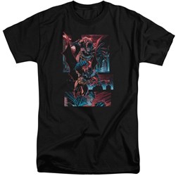 Batman - Mens Dark Knight Panels Tall T-Shirt