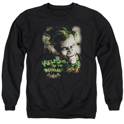 Batman - Mens Welcome To The Madhouse Sweater