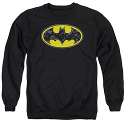 Batman - Mens Bats In Logo Sweater