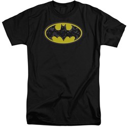 Batman - Mens Bats In Logo Tall T-Shirt