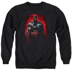 Batman - Mens Red Knight Sweater