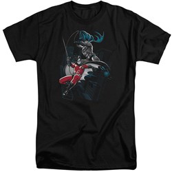 Batman - Mens Black And White Tall T-Shirt
