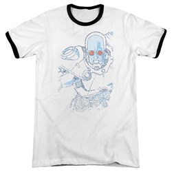 Batman - Mens Snowblind Freeze Ringer T-Shirt