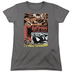 Batman - Womens Old Movie Poster T-Shirt
