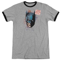 Batman - Mens Hello Ringer T-Shirt