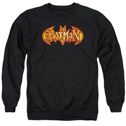 Batman - Mens Fiery Shield Sweater