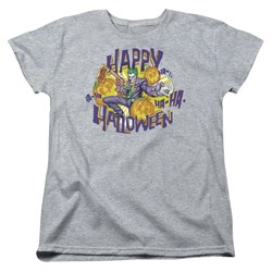 Batman - Womens Ha Ha Halloween T-Shirt