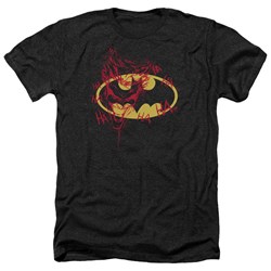 Batman - Mens Joker Graffiti Heather T-Shirt