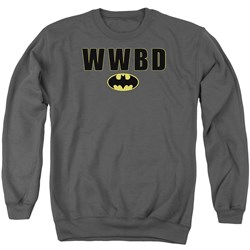 Batman - Mens Wwbd Logo Sweater
