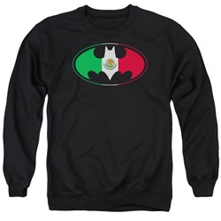 Batman - Mens Mexican Flag Shield Sweater