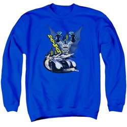 Batman - Mens By Air &Amp; By Land Sweater