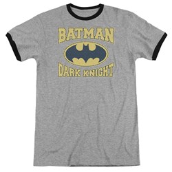 Batman - Mens Dark Knight Jersey Ringer T-Shirt