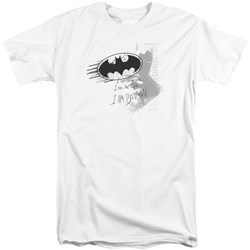 Batman - Mens I Am Vengeance Tall T-Shirt