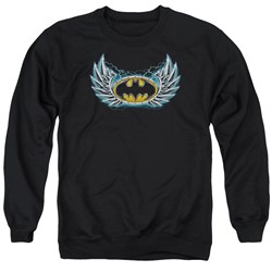 Batman - Mens Steel Wings Logo Sweater