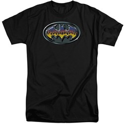 Batman - Mens Hot Rod Shield Tall T-Shirt