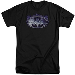 Batman - Mens Cracked Shield Tall T-Shirt