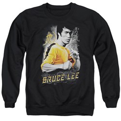 Bruce Lee - Mens Yellow Dragon Sweater