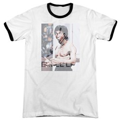 Bruce Lee - Mens Revving Up Ringer T-Shirt