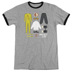 Bruce Lee - Mens Lee Gift Set Ringer T-Shirt