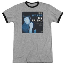 Bruce Lee - Mens Water Ringer T-Shirt