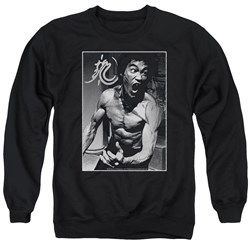 Bruce Lee - Mens Focused Rage Sweater