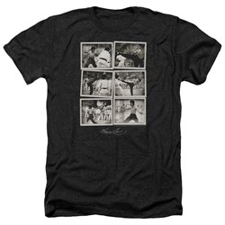 Bruce Lee - Mens Snap Shots Heather T-Shirt