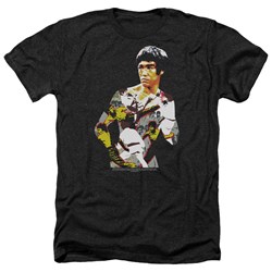 Bruce Lee - Mens Body Of Action Heather T-Shirt