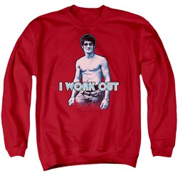 Bruce Lee - Mens Lee Works Out Sweater