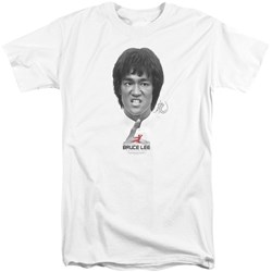 Bruce Lee - Mens Self Help Tall T-Shirt