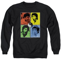 Bruce Lee - Mens Enter Color Block Sweater