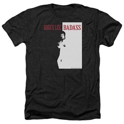 Bruce Lee - Mens Badass Heather T-Shirt