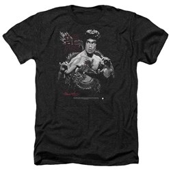 Bruce Lee - Mens The Dragon Heather T-Shirt
