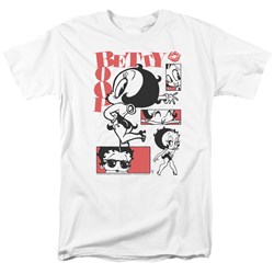 Betty Boop - Mens Stylin Snaps T-Shirt