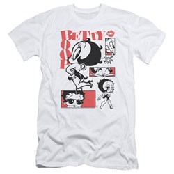 Betty Boop - Mens Stylin Snaps Premium Slim Fit T-Shirt