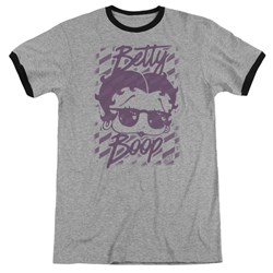 Betty Boop - Mens Summer Shades Ringer T-Shirt