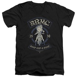 Betty Boop - Mens B.B.M.C. V-Neck T-Shirt