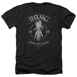 Betty Boop - Mens B.B.M.C. Heather T-Shirt