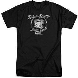Betty Boop - Mens Chromed Logo Tall T-Shirt