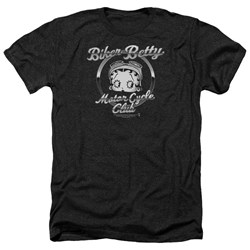 Betty Boop - Mens Chromed Logo Heather T-Shirt