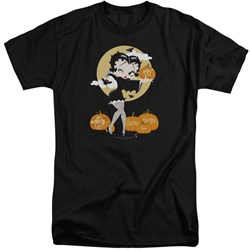 Betty Boop - Mens Vamp Pumkins Tall T-Shirt