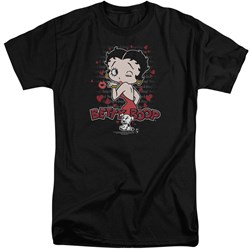 Betty Boop - Mens Classic Kiss Tall T-Shirt